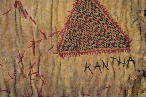 Kantha  detail